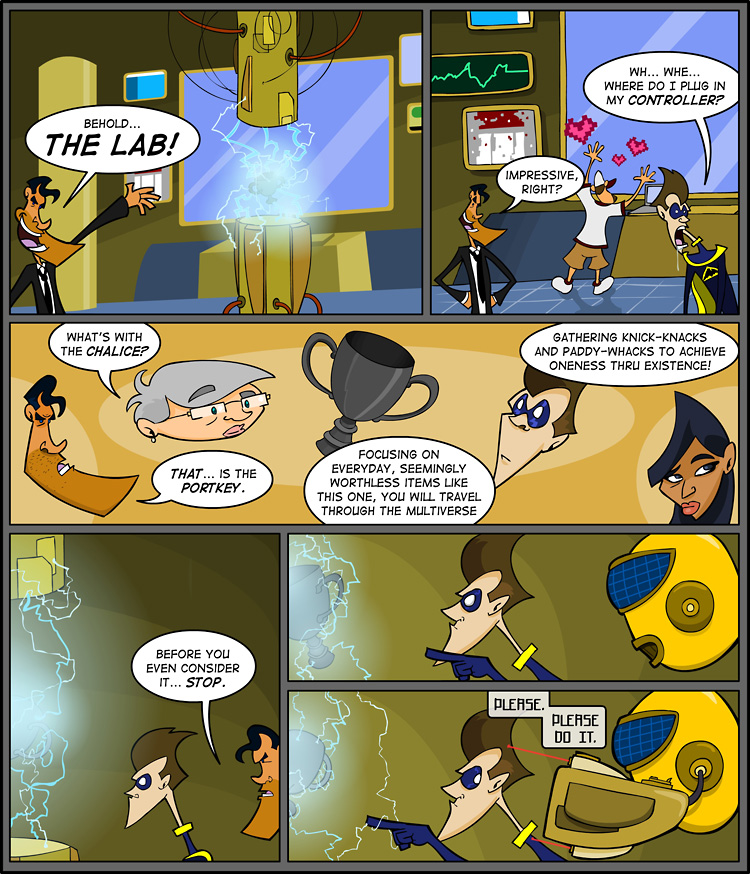 Episode 1, Page 6: Trigger Happy