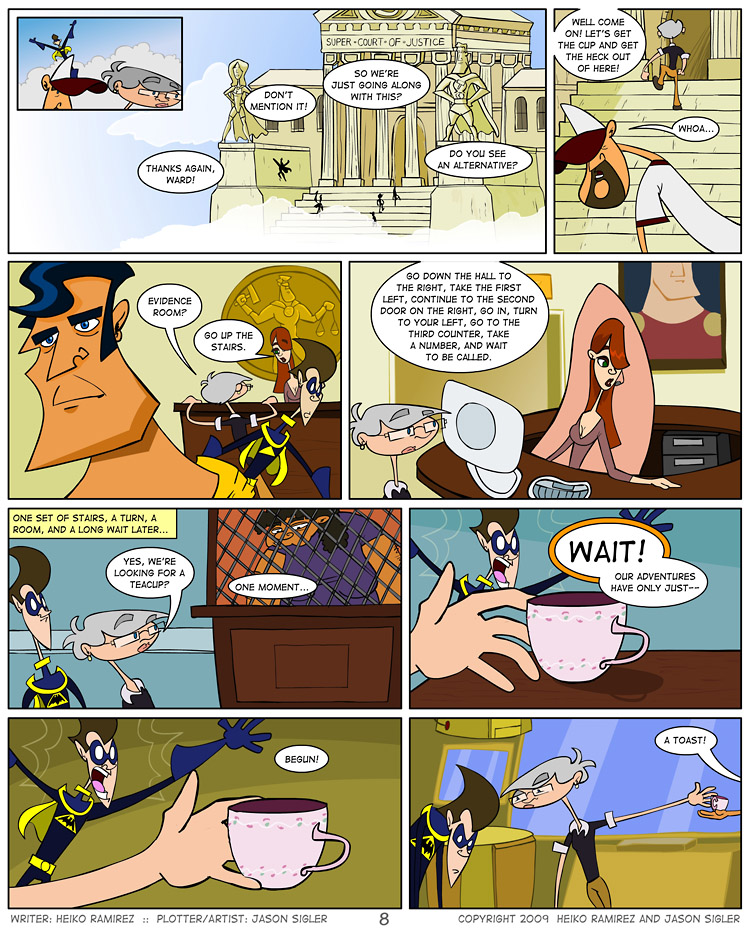 Episode 2, Page 8: And Just Like That…